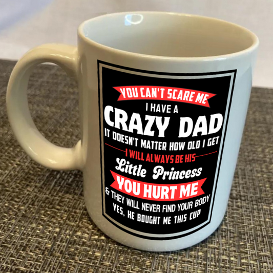 To My Daughter Coffee Cup