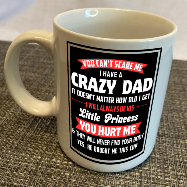 To My Daughter Coffee Cup