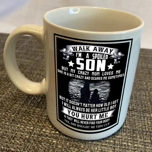 To My Son Coffee Cup