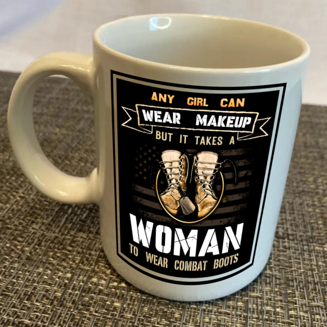 Female Veteran Coffee Mug