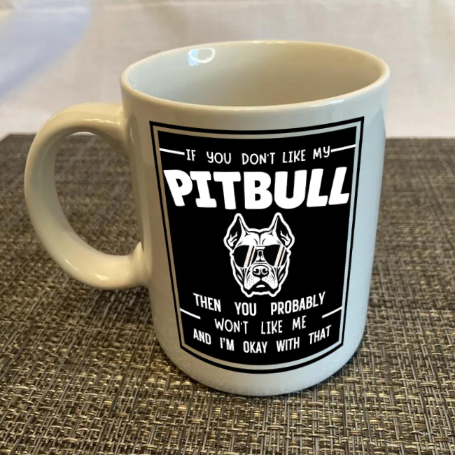 Pit Bull Lovers Coffee Mug