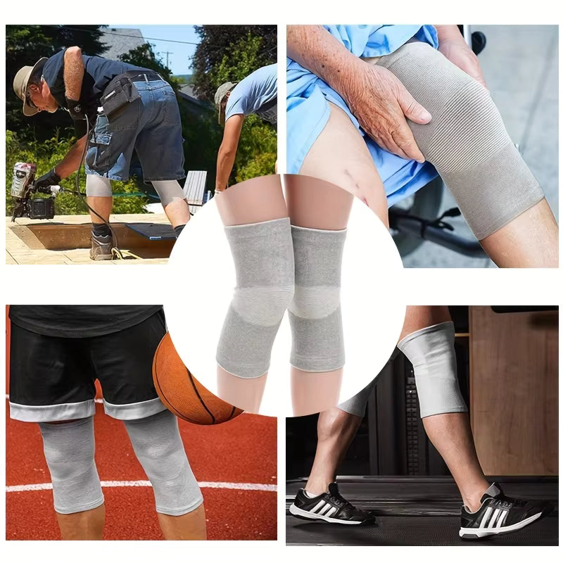 Bamboo Knee Sleeve (Pack of 3) - Breathable Compression Support