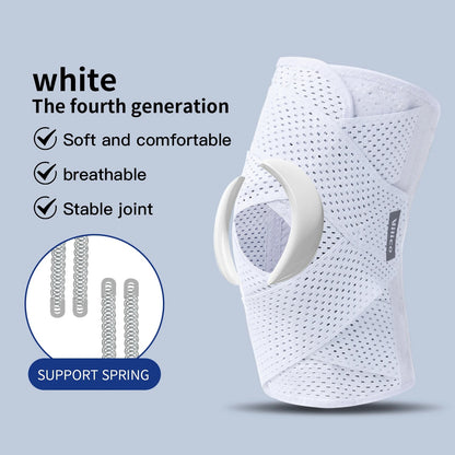 Adjustable Outdoor Knee Support Sleeve (Pack of 3) : Breathable V-Cross Wrap Support Sleeve