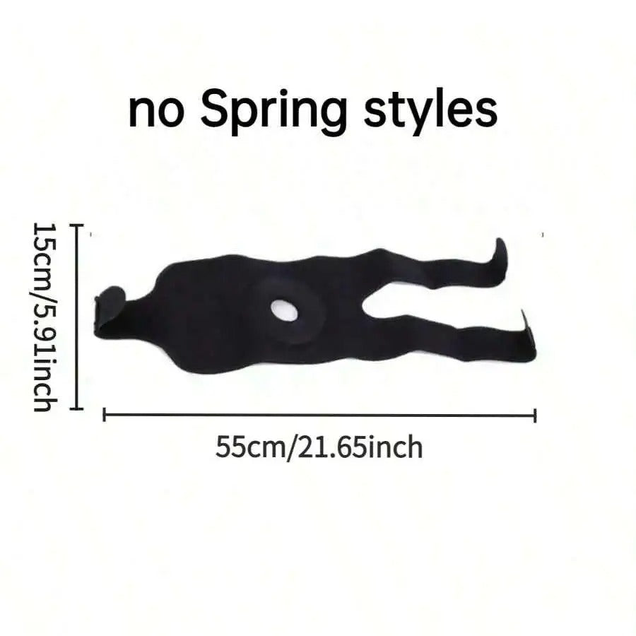 Knee Support with Springs (Pack of 3) : Adjustable Sports Wrap Knee Pad