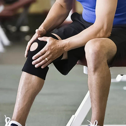 Knee Support with Springs (Pack of 3) : Adjustable Sports Wrap Knee Pad