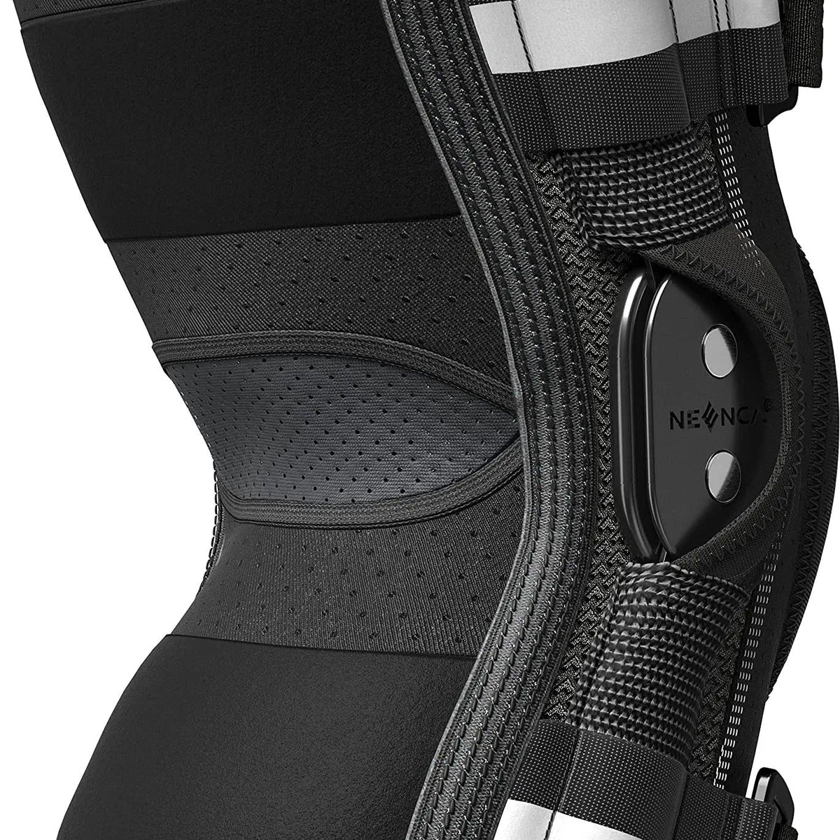 Hinged Knee Brace : Side Stabilizers, Adjustable Brace