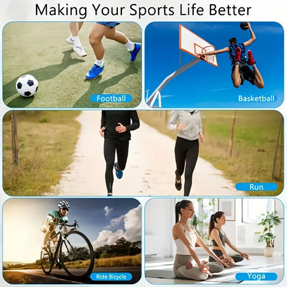 Full Leg Knee Sleeve (2 Pair) — Non-Slip Extended Coverage for Daily Sport