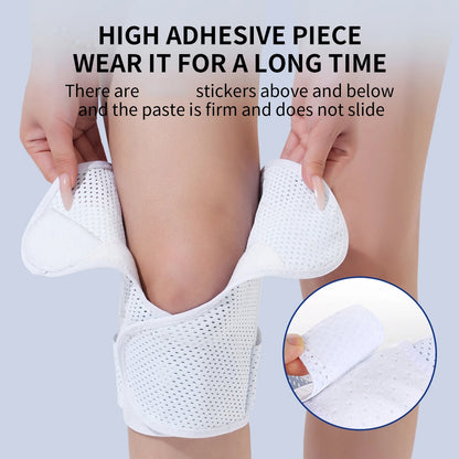 Adjustable Outdoor Knee Support Sleeve (Pack of 3) : Breathable V-Cross Wrap Support Sleeve